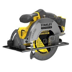 Aku-käsiketassaag Stanley Fatmax V20 165 mm, akuta SFMCS500B-XJ цена и информация | Ручной инструмент, 18 В 125 мм бесщеточная угловая шлифовальная машина для Makita Cordless, замена литий-ионного аккумулятора | hansapost.ee