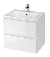 Шкаф для ванной комнаты с умывальником Cersanit 975 LARA COMO 80 белый цена и информация | Шкафчики для ванной | hansapost.ee