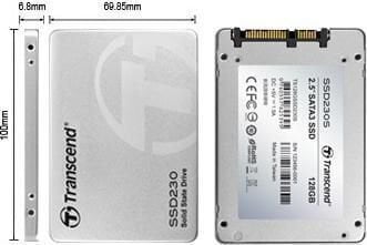 Transcend 230S 128GB SATA3 (TS128GSSD230S) цена и информация | Sisemised kõvakettad | hansapost.ee