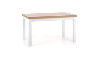 Раскладной обеденный стол Halmar Tiago, цвет дуба/белый цена и информация | Кухонные и обеденные столы | hansapost.ee