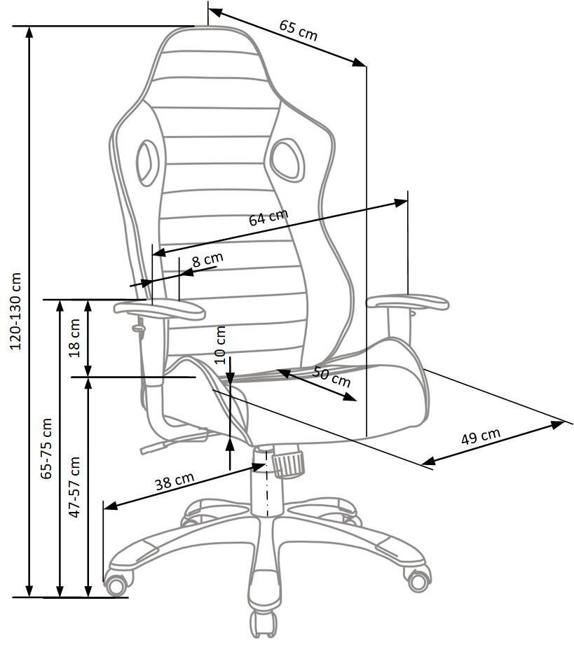 Kontoritool Ranger, tumehall hind ja info | Kontoritoolid | hansapost.ee