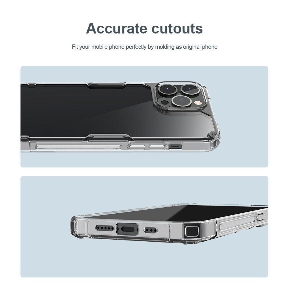 Nillkin Nature TPU PRO Cover for Apple iPhone 14 Pro Blue hind ja info | Telefonide kaitsekaaned ja -ümbrised | hansapost.ee
