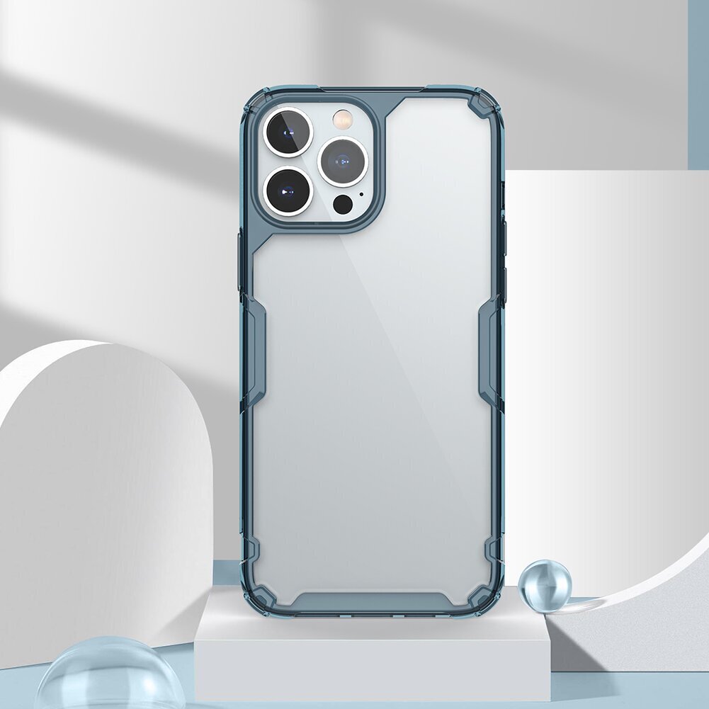 Nillkin Nature TPU PRO Cover for Apple iPhone 14 Pro Max Blue hind ja info | Telefonide kaitsekaaned ja -ümbrised | hansapost.ee
