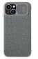 Nillkin Qin Book PRO Cloth Case for Apple iPhone 14 Classical Grey hind ja info | Telefonide kaitsekaaned ja -ümbrised | hansapost.ee