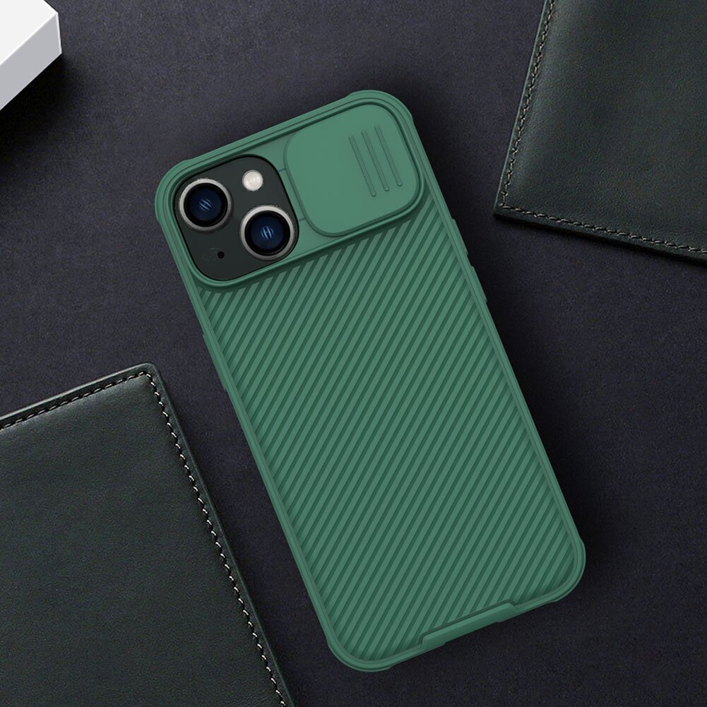 Nillkin CamShield PRO Hard Case for Apple iPhone 14 Plus Deep Green hind ja info | Telefonide kaitsekaaned ja -ümbrised | hansapost.ee