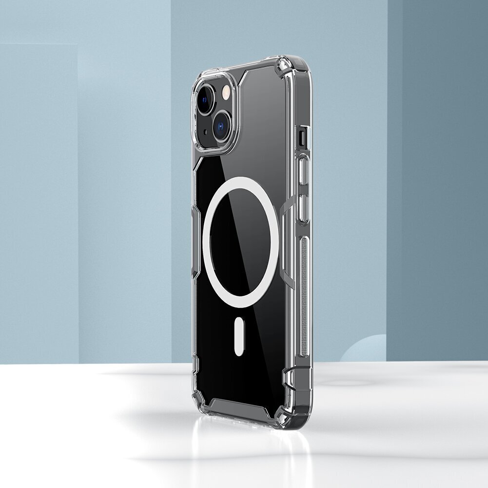 Nillkin Nature TPU PRO Magnetic Cover for Apple iPhone 14 Plus Transparent hind ja info | Telefonide kaitsekaaned ja -ümbrised | hansapost.ee