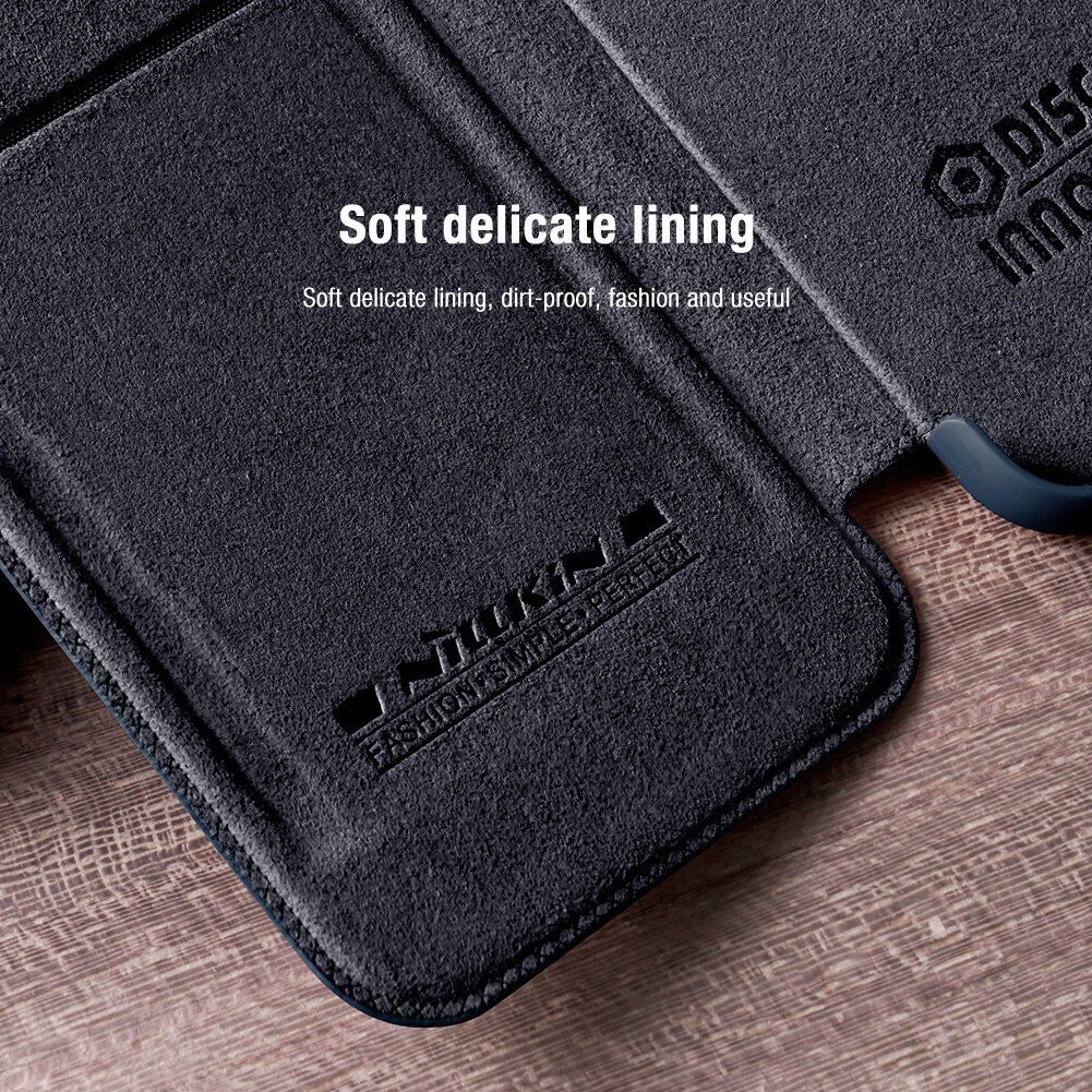 Nillkin Qin Book PRO Case for Apple iPhone 14 Black hind ja info | Telefonide kaitsekaaned ja -ümbrised | hansapost.ee