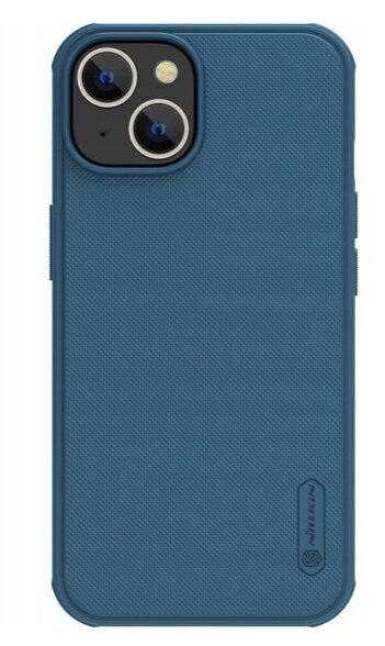 Nillkin Super Frosted PRO Back Cover for Apple iPhone 14 Blue (Without Logo Cutout) hind ja info | Telefonide kaitsekaaned ja -ümbrised | hansapost.ee