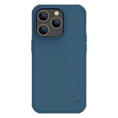 Nillkin Super Frosted PRO Back Cover for Apple iPhone 14 Pro Blue (Without Logo Cutout) hind ja info | Telefonide kaitsekaaned ja -ümbrised | hansapost.ee
