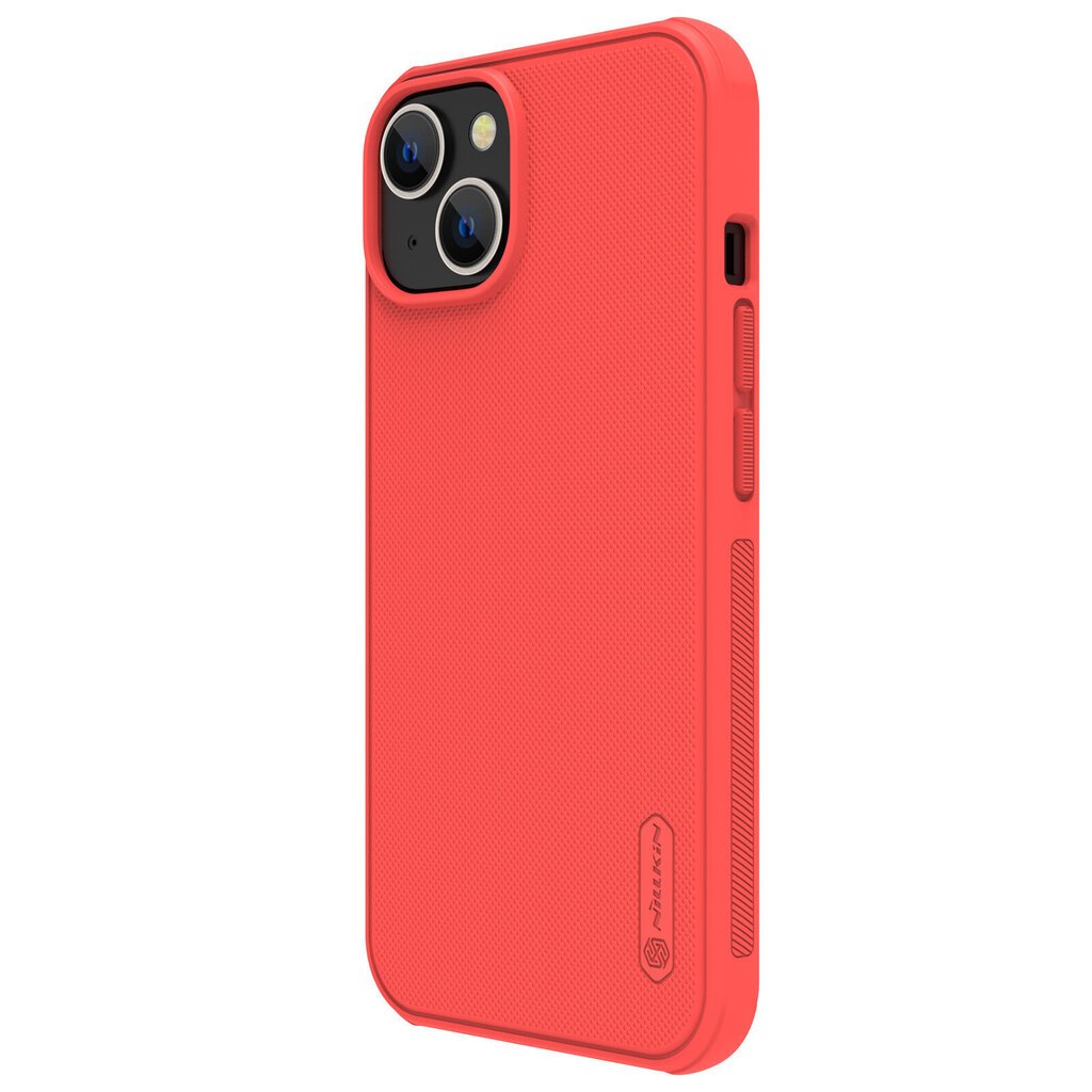 Nillkin Super Frosted PRO Back Cover for Apple iPhone 14 Plus Red (Without Logo Cutout) hind ja info | Telefonide kaitsekaaned ja -ümbrised | hansapost.ee