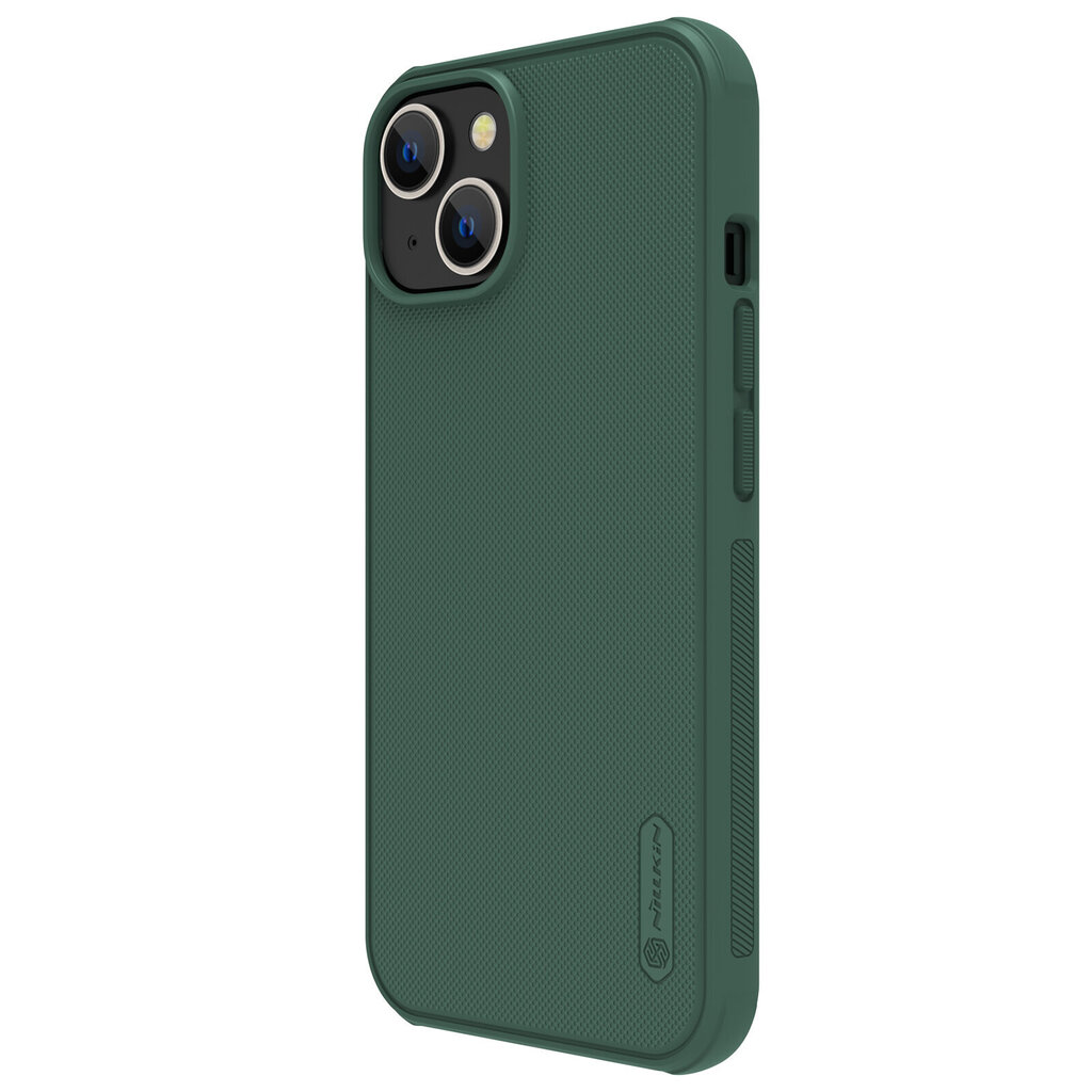 Nillkin Super Frosted PRO Back Cover for Apple iPhone 14 Plus Deep Green (Without Logo Cutout) hind ja info | Telefonide kaitsekaaned ja -ümbrised | hansapost.ee