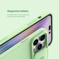Nillkin CamShield Silky Silicone Case for Apple iPhone 14 Pro Max Green цена и информация | Telefonide kaitsekaaned ja -ümbrised | hansapost.ee