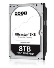 Внутренний жесткий диск HGST Ultrastar 7K8 (0B36404) 8TB, 3.5", 7200 RPM, Sata III цена и информация | Внутренние жёсткие диски (HDD, SSD, Hybrid) | hansapost.ee