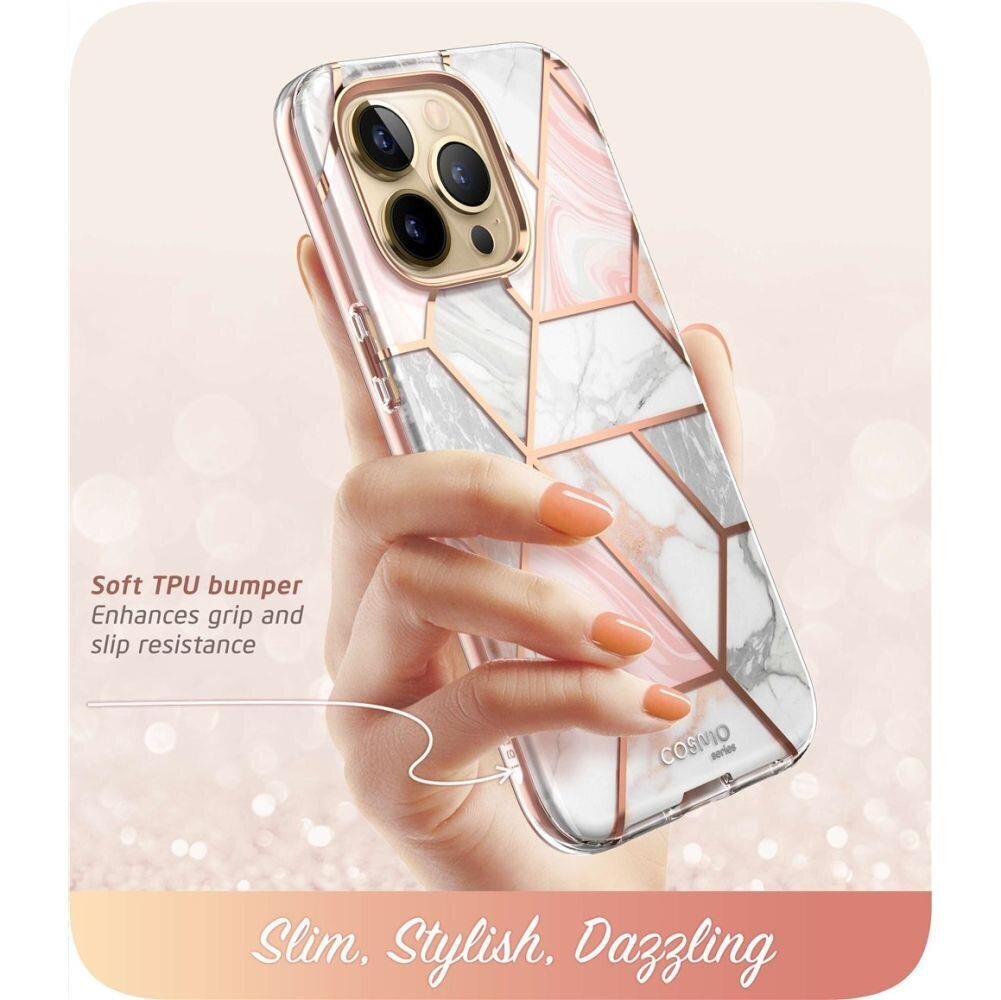 Supcase Cosmo iPhone 14 Pro Marble hind ja info | Telefonide kaitsekaaned ja -ümbrised | hansapost.ee