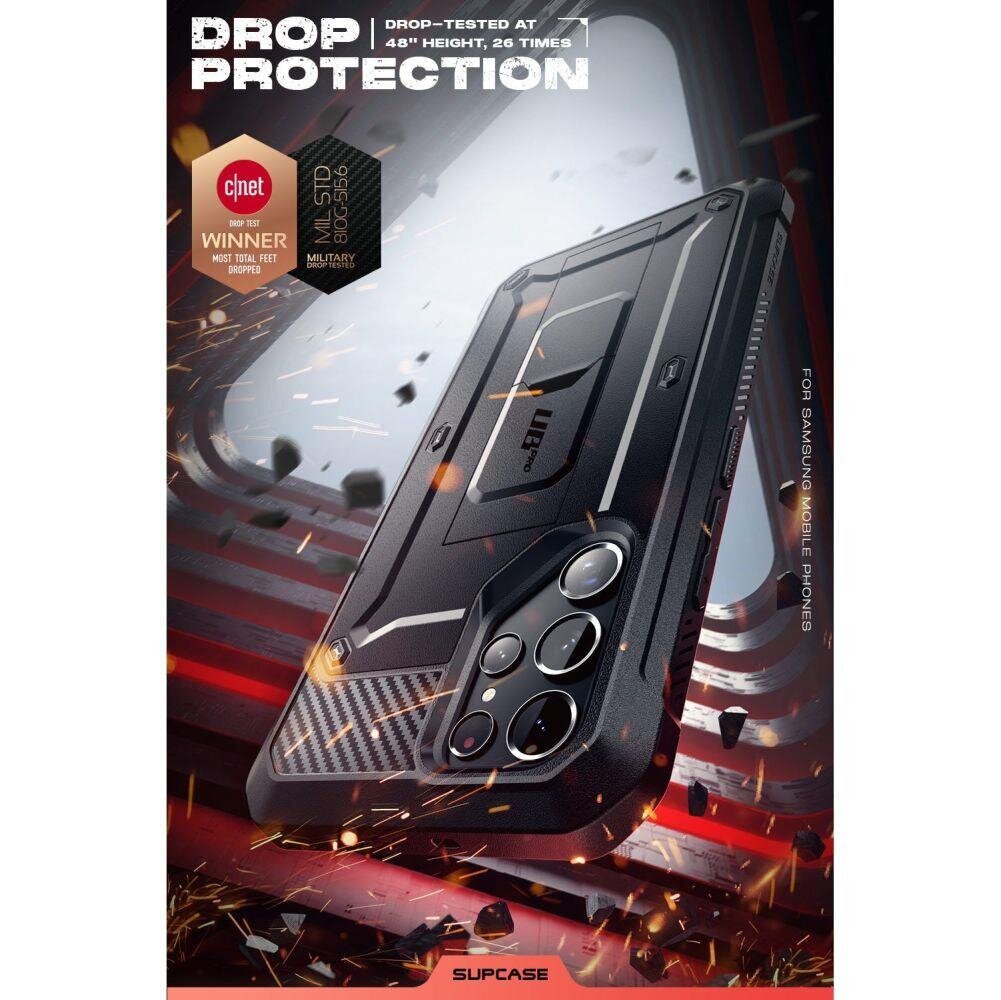 Supcase Unicorn Beetle Pro 2-SET Galaxy S22 Ultra Black hind ja info | Telefonide kaitsekaaned ja -ümbrised | hansapost.ee