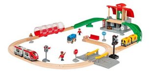Комплект железнодорожных путей Central Station Brio Railway, 33989 цена и информация | BRIO RAILWAY Товары для детей и младенцев | hansapost.ee