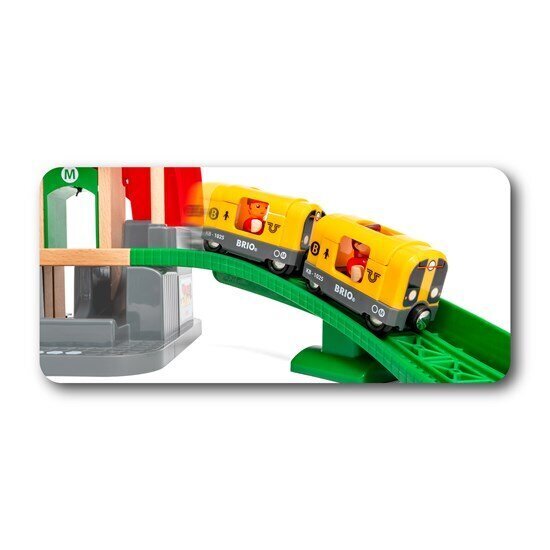 Rongide komplekt Central Station Brio Railway, 33989 hind ja info | Mänguasjad poistele | hansapost.ee