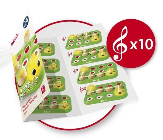 Muusikaline mänguasi Caterpillar Brio, 30189 цена и информация | Beebide mänguasjad | hansapost.ee