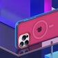 Kingxbar PQY Fluorescence Series Magnetic iPhone 13 Pro Max Housing Red (Magsafe Compatible) цена и информация | Telefonide kaitsekaaned ja -ümbrised | hansapost.ee