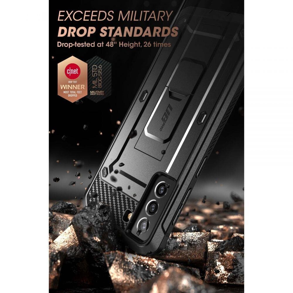 Supcase Unicorn Beetle Pro Samsung Galaxy S21 FE black hind ja info | Telefonide kaitsekaaned ja -ümbrised | hansapost.ee