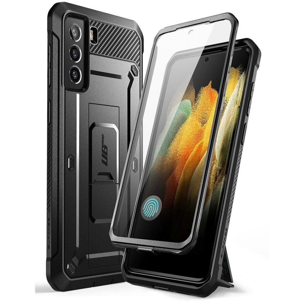 Supcase Unicorn Beetle Pro Samsung Galaxy S21 FE black цена и информация | Telefonide kaitsekaaned ja -ümbrised | hansapost.ee