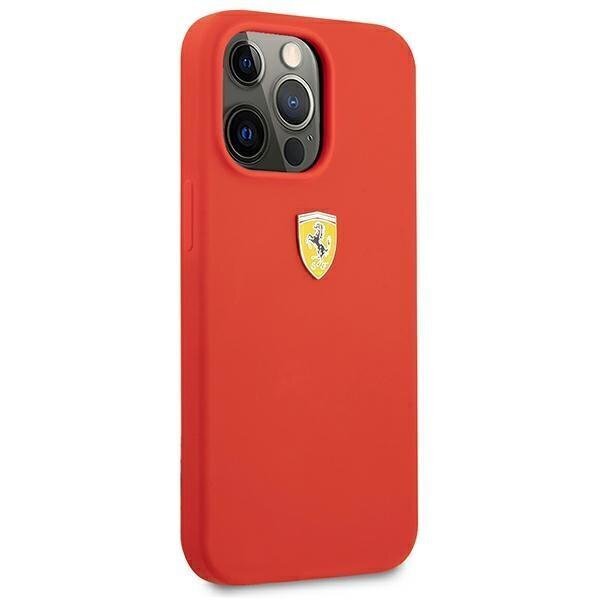 Ferrari FESSIHCP13XRE iPhone 13 Pro Max 6.7 "red Silicone hind ja info | Telefonide kaitsekaaned ja -ümbrised | hansapost.ee