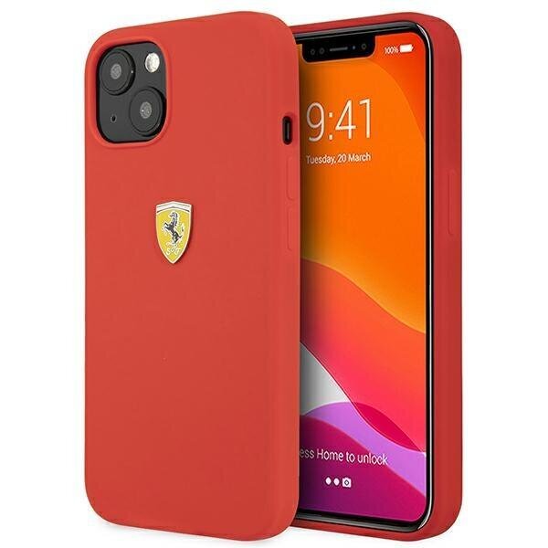 Ferrari FESSIHCP13SRE iPhone 13 mini 5.4 "red Silicone hind ja info | Telefonide kaitsekaaned ja -ümbrised | hansapost.ee