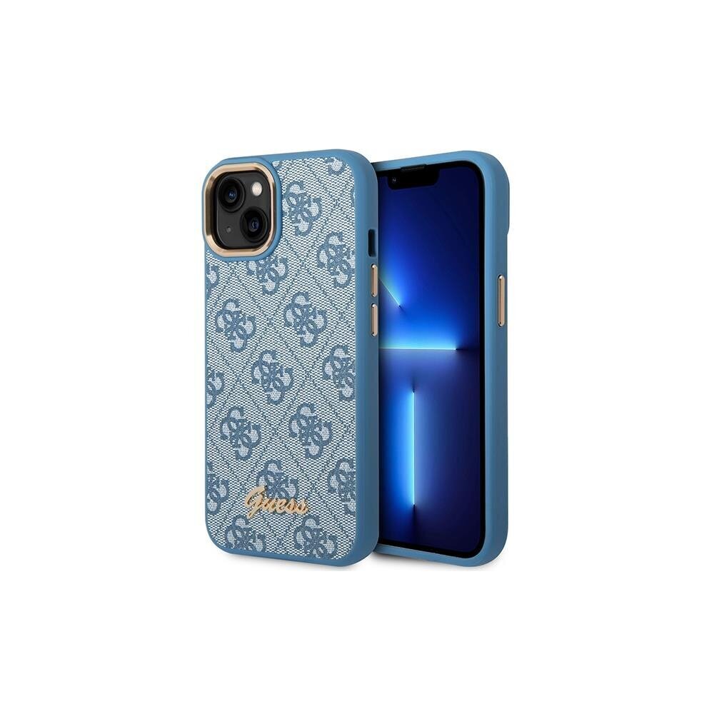 Guess GUHCP14LHG4SHB iPhone 14 Pro blue цена и информация | Telefonide kaitsekaaned ja -ümbrised | hansapost.ee