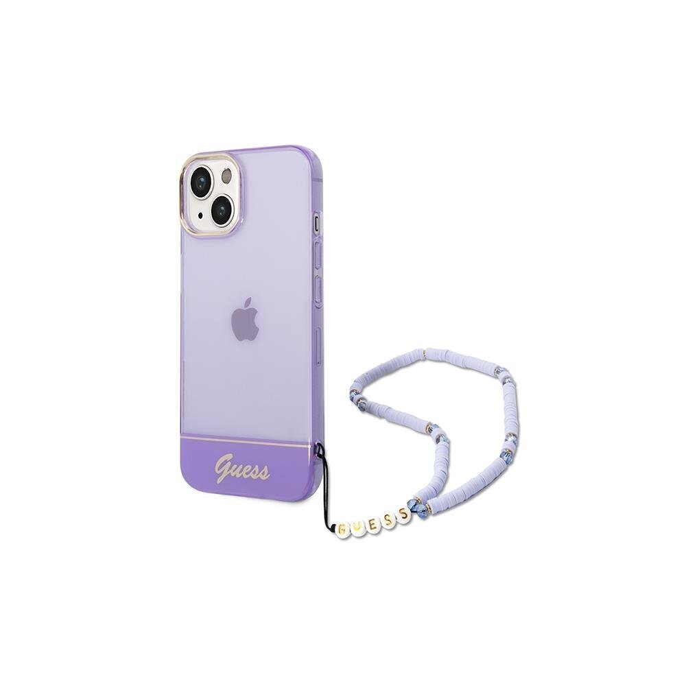 Guess GUHCP14LHGCOHU iPhone 14 Pro violet цена и информация | Telefonide kaitsekaaned ja -ümbrised | hansapost.ee