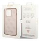 Guess GUHCP14LG4GFPI iPhone 14 Pro 6.1 "pink / pink hard 4G Metal Gold Logo hind ja info | Telefonide kaitsekaaned ja -ümbrised | hansapost.ee