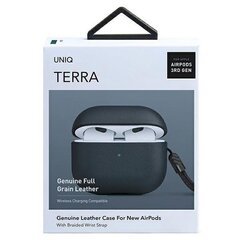 Uniq Terra, AirPods 3 gen., Genuine Leather, Nautical Blue hind ja info | Uniq Arvutid ja IT- tehnika | hansapost.ee