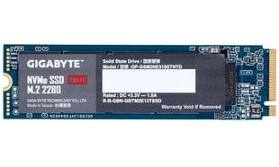 Gigabyte GP-GSM2NE3100TNTD цена и информация | Внутренние жёсткие диски (HDD, SSD, Hybrid) | hansapost.ee