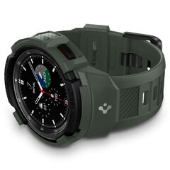 Spigen Rugged Armor Pro, Galaxy Watch 4 Classic 46mm military green hind ja info | Nutikellade aksessuaarid ja tarvikud | hansapost.ee
