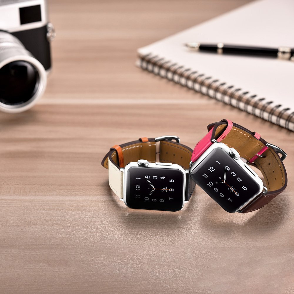 iCarer 42mm/44mm Apple Watch цена и информация | Nutikellade aksessuaarid ja tarvikud | hansapost.ee
