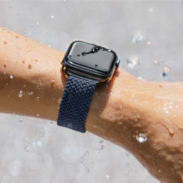 Uniq Aspen, Apple Watch 4/5/6/7/8/SE/SE2 (42/44/45mm) oxford blue цена и информация | Nutikellade aksessuaarid ja tarvikud | hansapost.ee