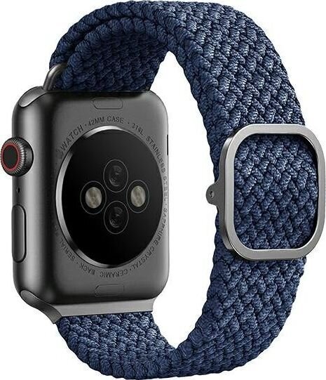 Uniq Aspen, Apple Watch 4/5/6/7/8/SE/SE2 (42/44/45mm) oxford blue цена и информация | Nutikellade aksessuaarid ja tarvikud | hansapost.ee