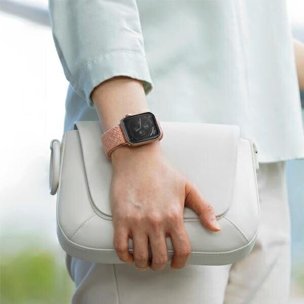 Uniq Aspen, Apple Watch 4/5/6/7/8/SE/SE2 (42/44/45mm) oxford blue hind ja info | Nutikellade aksessuaarid ja tarvikud | hansapost.ee