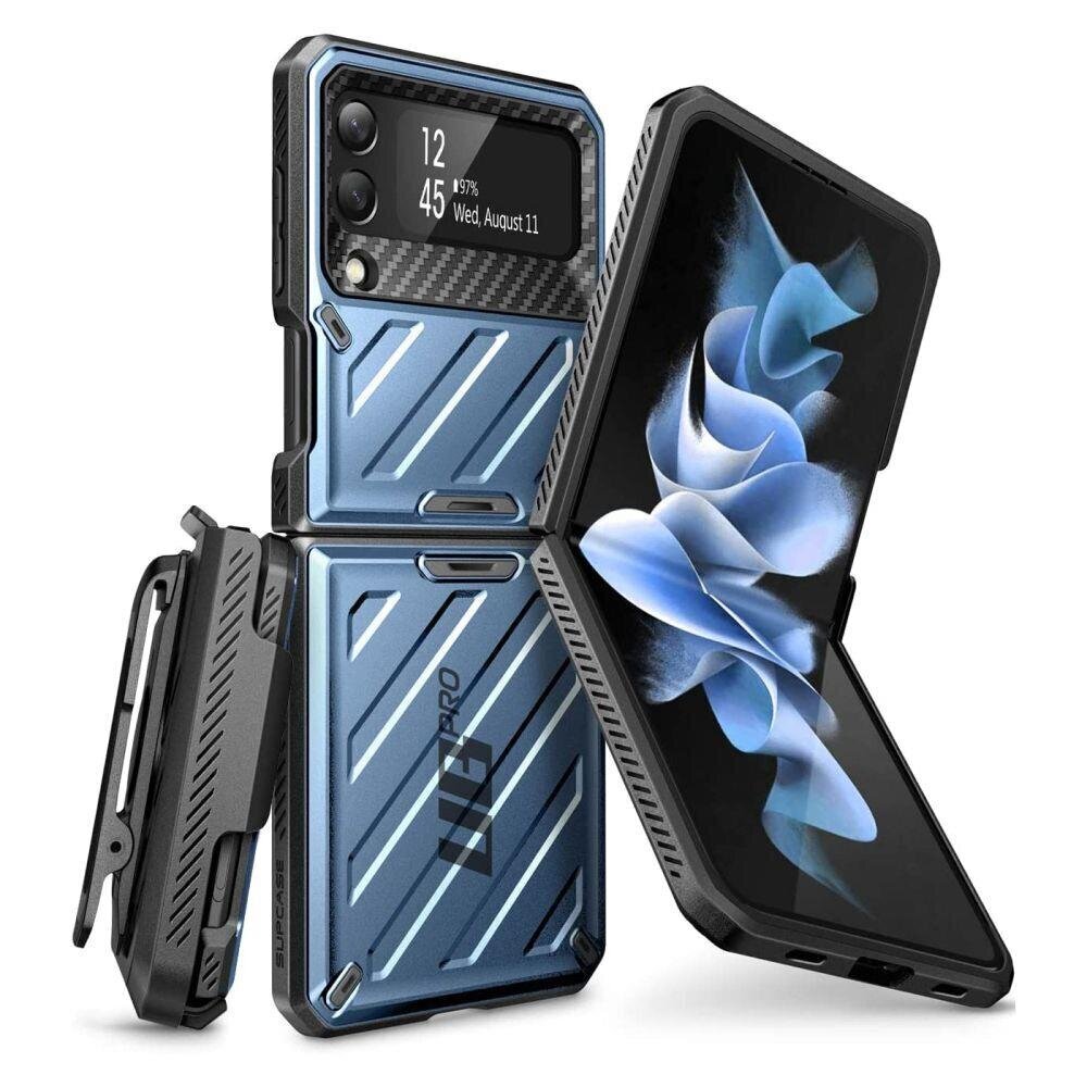 Supcase Unicorn Beetle Pro Samsung Galaxy Z Flip 4 Blue цена и информация | Telefonide kaitsekaaned ja -ümbrised | hansapost.ee