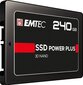 SSD ketas Emtec X150 240GB 2,5" ECSSD240GX150 hind ja info | Sisemised kõvakettad | hansapost.ee