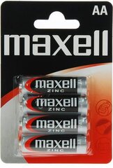 Maxell Bateria AA / R6 4 шт. цена и информация | Батареи | hansapost.ee