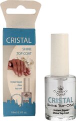 Küünelaki pealislakk Constance Carroll Constance Carroll Cristal Shine Top Coat, 10ml hind ja info | Küünelakid ja küünelakieemaldajad | hansapost.ee