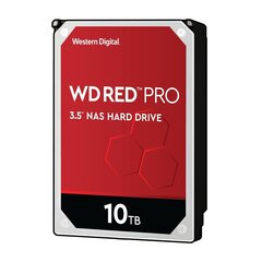 HDD WD RED PRO 10TB WD102KFBX цена и информация | Внутренние жёсткие диски (HDD, SSD, Hybrid) | hansapost.ee