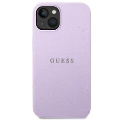 Guess GUHCP14SPSASBPU iPhone 14 6.1 "purple / purple Saffiano Strap hind ja info | Telefonide kaitsekaaned ja -ümbrised | hansapost.ee