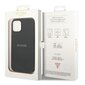 Guess GUHCP14SPSASBBK iPhone 14 6.1 "black / black Saffiano Strap цена и информация | Telefonide kaitsekaaned ja -ümbrised | hansapost.ee