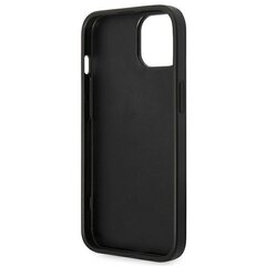 Guess GUHCP14SPSASBBK iPhone 14 6.1 "black / black Saffiano Strap цена и информация | Чехлы для телефонов | hansapost.ee