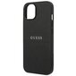 Guess GUHCP14SPSASBBK iPhone 14 6.1 "black / black Saffiano Strap цена и информация | Telefonide kaitsekaaned ja -ümbrised | hansapost.ee