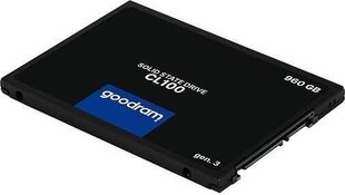 GoodRam SSDPR-CL100-960-G3 цена и информация | Внутренние жёсткие диски (HDD, SSD, Hybrid) | hansapost.ee