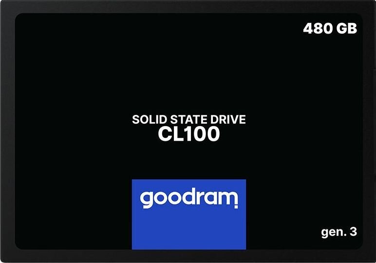 GoodRam SSDPR-CL100-480-G3 цена и информация | Sisemised kõvakettad | hansapost.ee