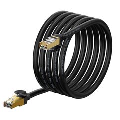 Baseus Ethernet RJ45, 10Gbps, 3 м network cable (black) цена и информация | Baseus Бытовая техника и электроника | hansapost.ee