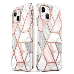 Supcase Cosmo iPhone 13 / 14 Marble Pink hind ja info | Telefonide kaitsekaaned ja -ümbrised | hansapost.ee